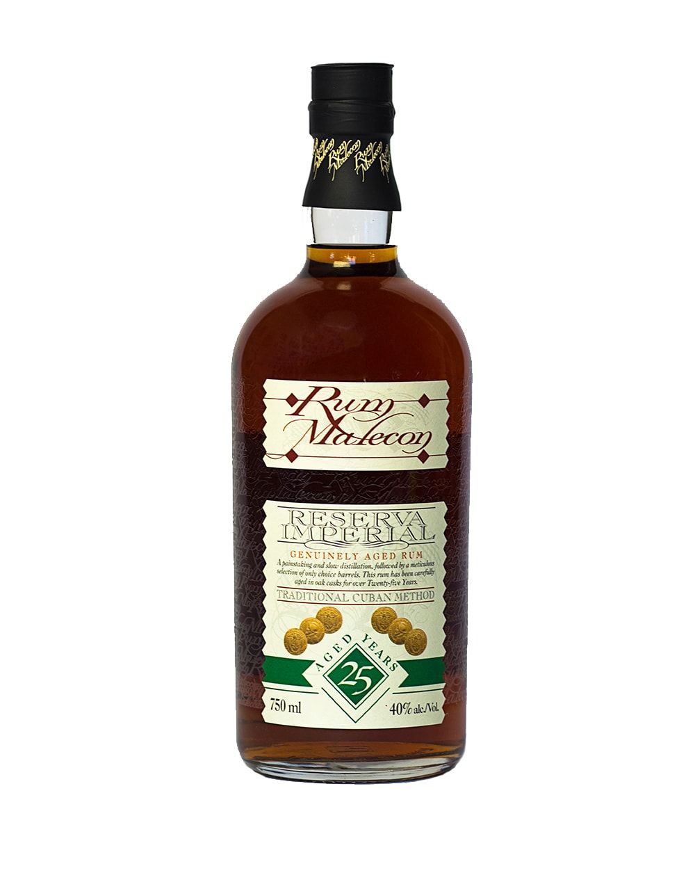 MALECON RESERVA IMPERIAL RUM 25 YEAR 750 ML
