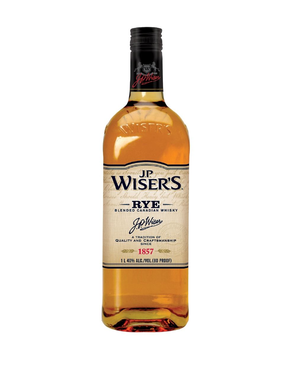 J.P. WISER'S RYE 750 ML