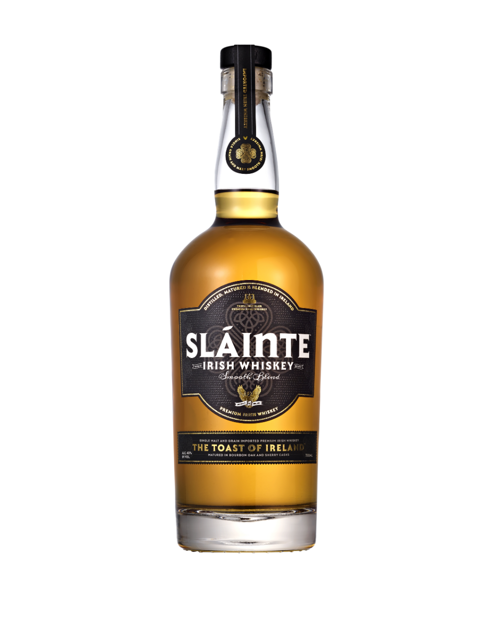 SLÁINTE IRISH WHISKEY SMOOTH BLEND 750 ML