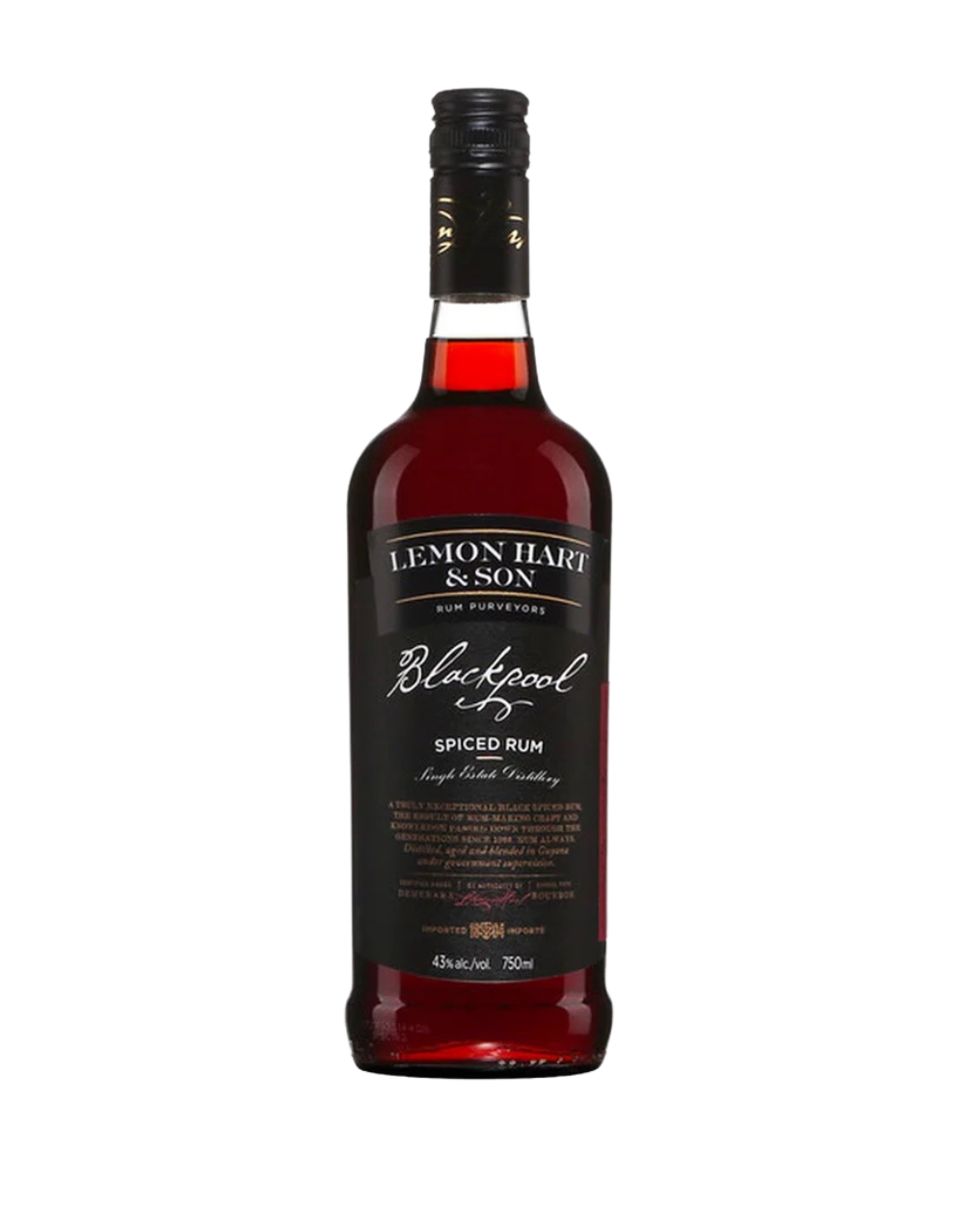 LEMON HART BLACKPOOL SPICED RUM 750 ML