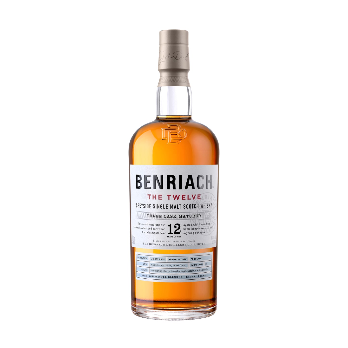 BENRIACH THE TWELVE SPEYSIDE SINGLE MALT SCOTCH WHISKY 750 ML