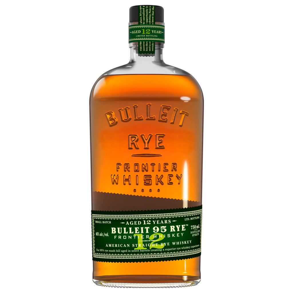BULLEIT RYE AGED 12 YEARS WHISKEY 750 ML