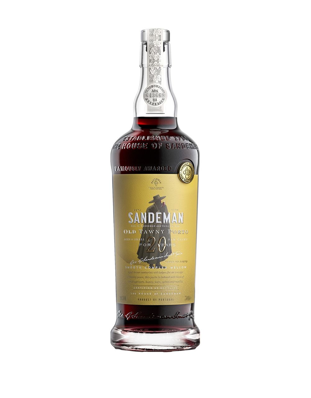 SANDEMAN 20 YEAR TAWNY 750 ML