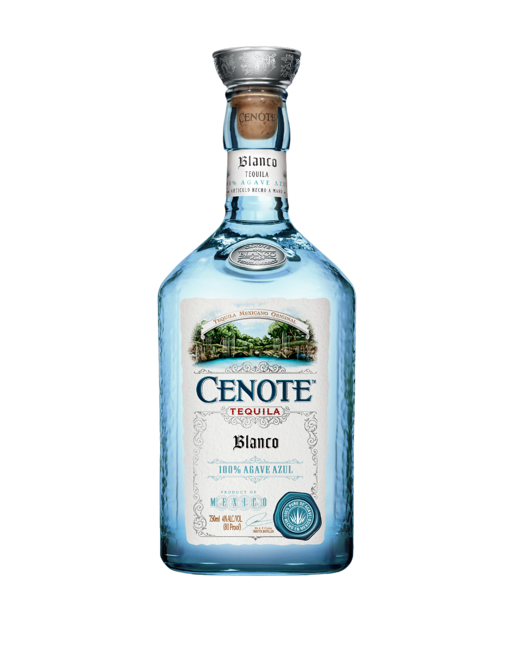 CENOTE™ BLANCO TEQUILA 750 ML