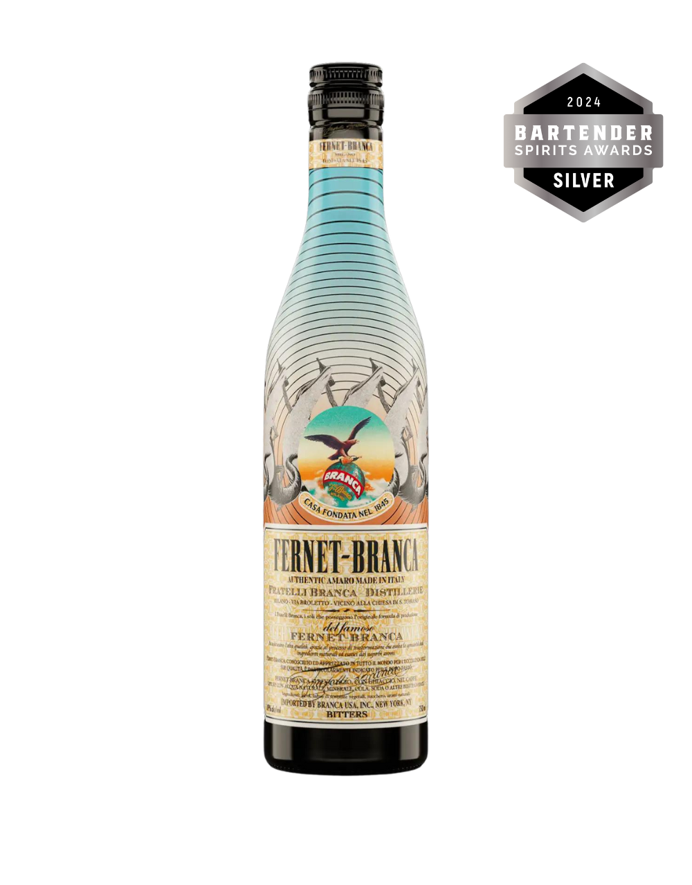 FERNET-BRANCA LIQUEUR LIMITED EDITION BOTTLE 750 ML