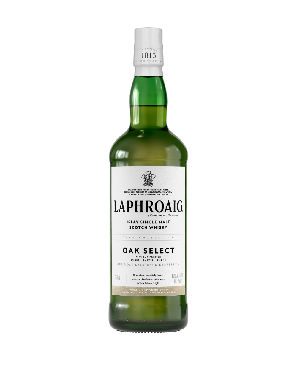 LAPHROAIG SELECT ISLAY SINGLE MALT SCOTCH WHISKY 750 ML