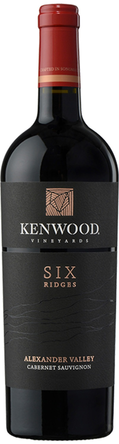 KENWOOD SIX RIDGES ALEXANDER VALLEY CABERNET SAUVIGNON 750 ML