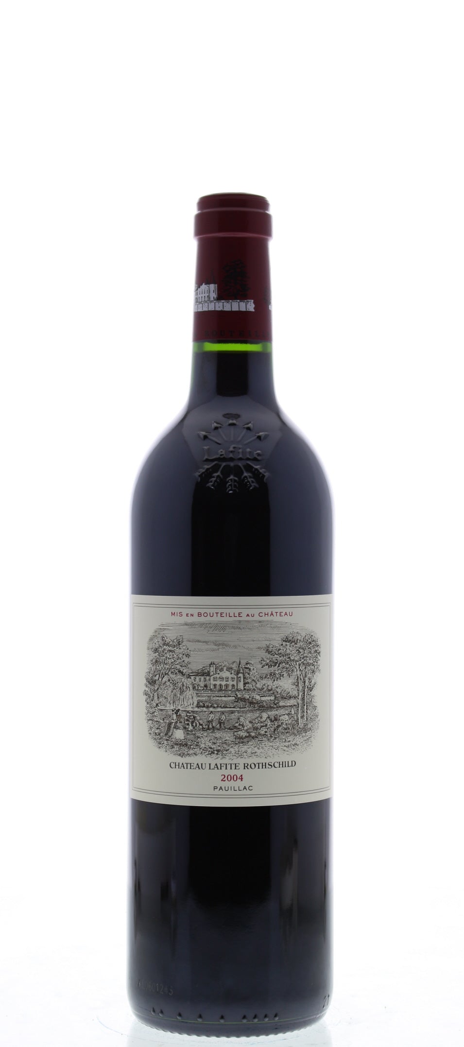 Chateau Lafite Rothschild 2004 Front Bottle Shot