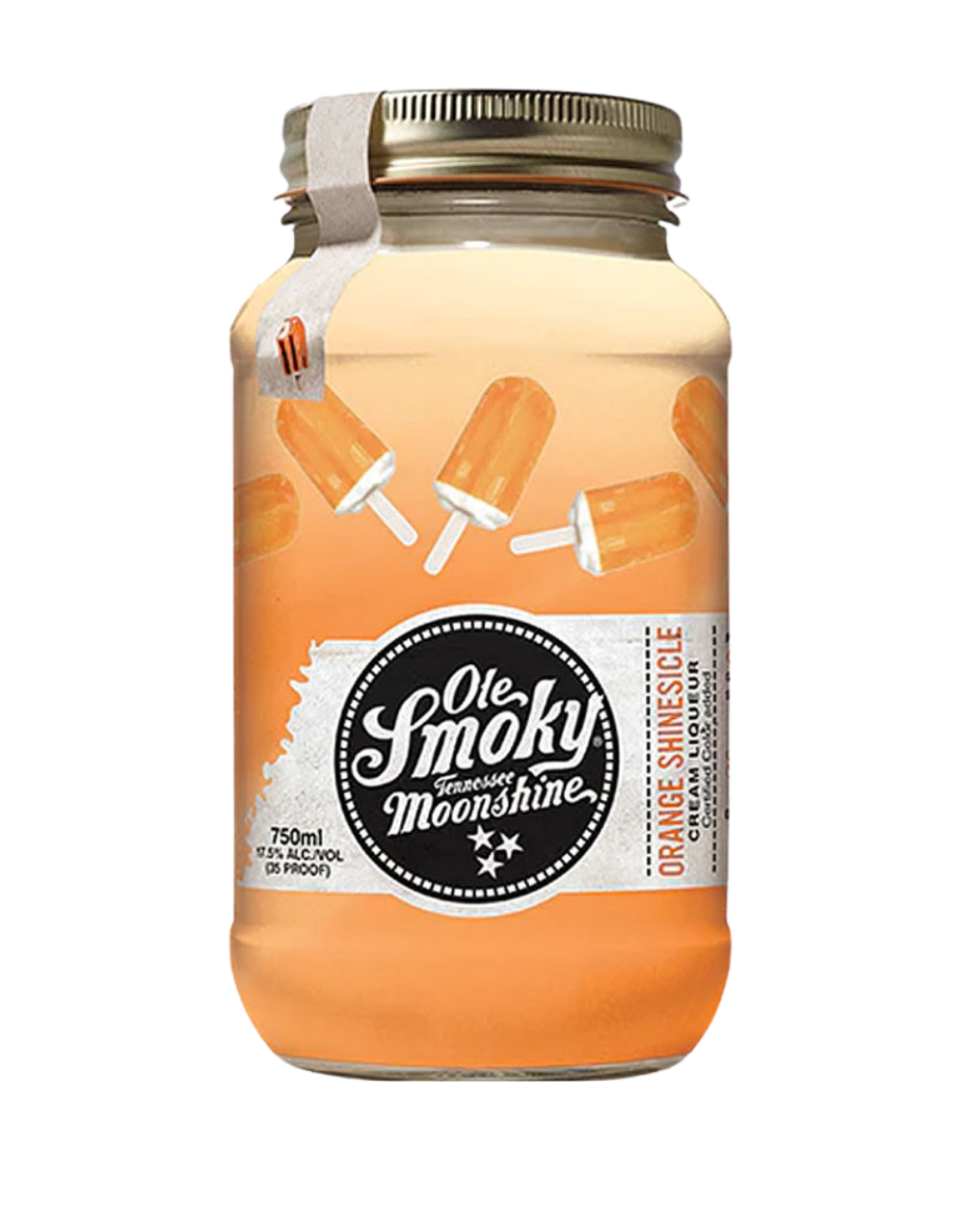 OLE SMOKY® ORANGE SHINESICLE CREAM MOONSHINE 750 ML