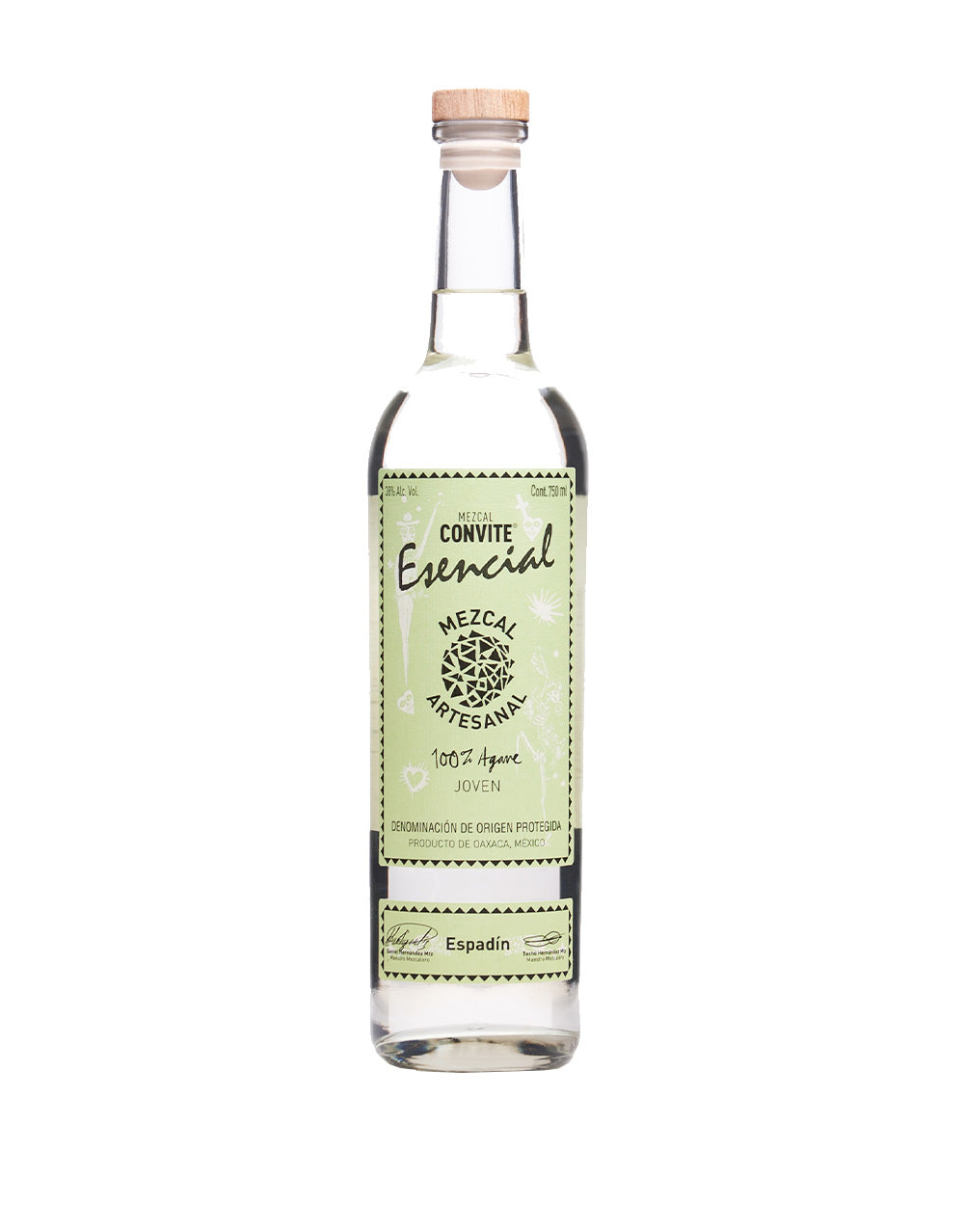 CONVITE MEZCAL ESPADÃN ESENCIAL 750 ML