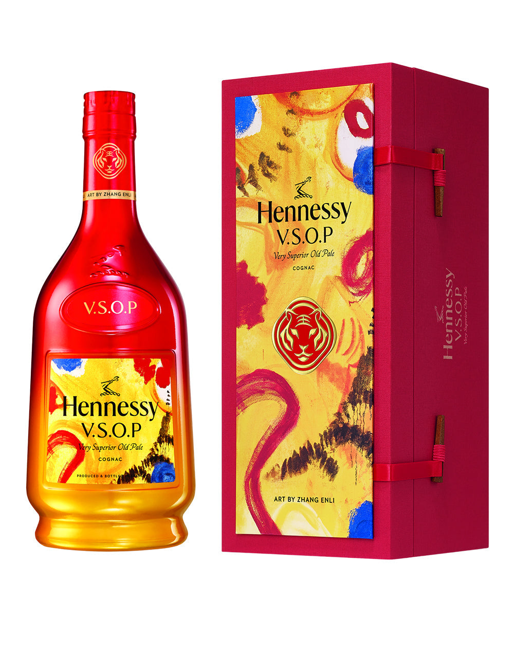 HENNESSY V.S.O.P 2022 LUNAR NEW YEAR LIMITED EDITION GIFT BOX BY ZHANG ENLI 750 ML