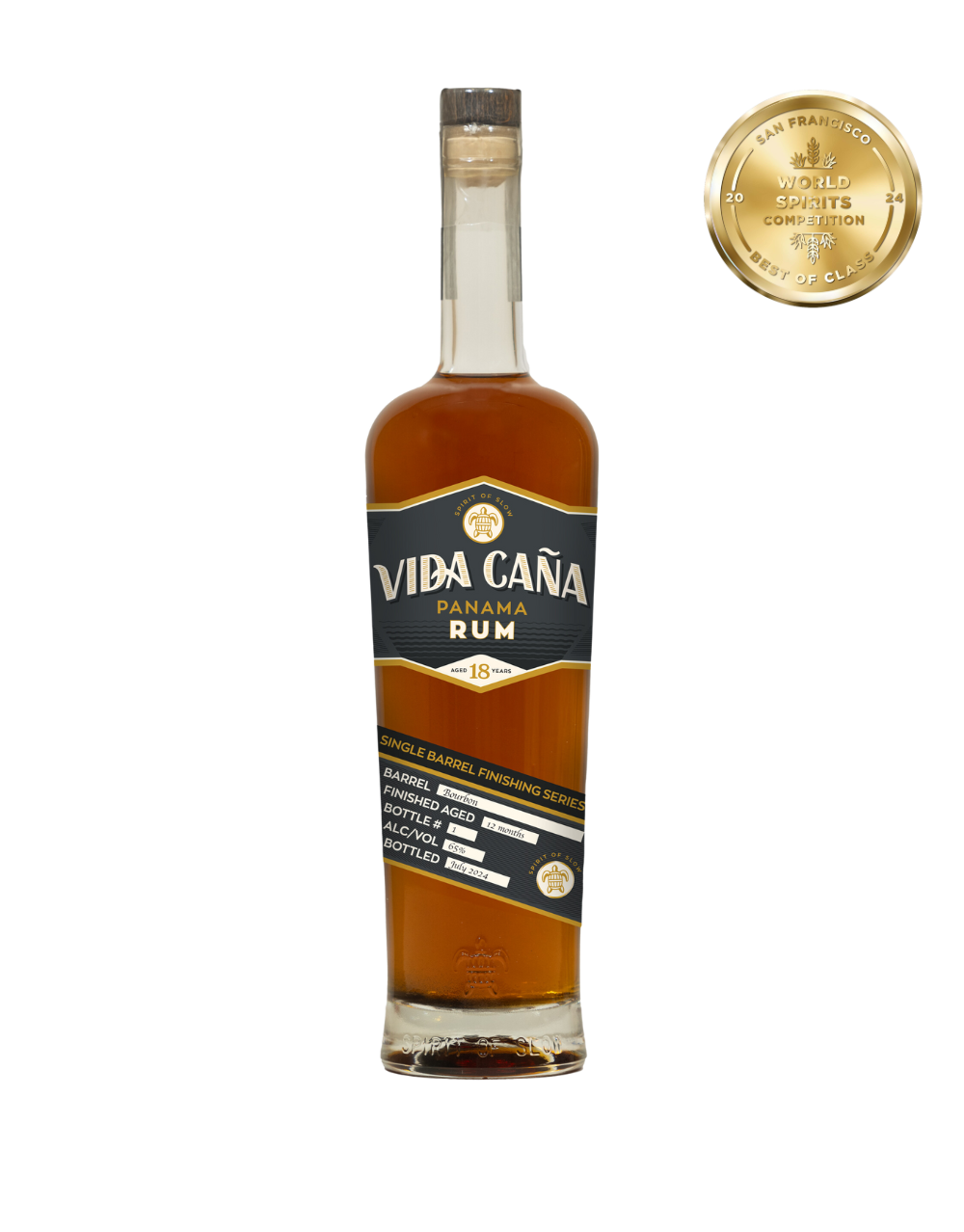 VIDA CAÑA SINGLE BARREL FINISHING SERIES PANAMA RUM 750 ML