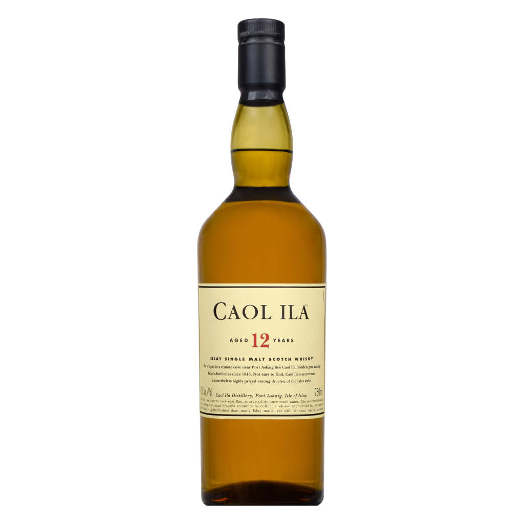 CAOL ILA 12-YEAR SINGLE MALT WHISKEY 750 ML