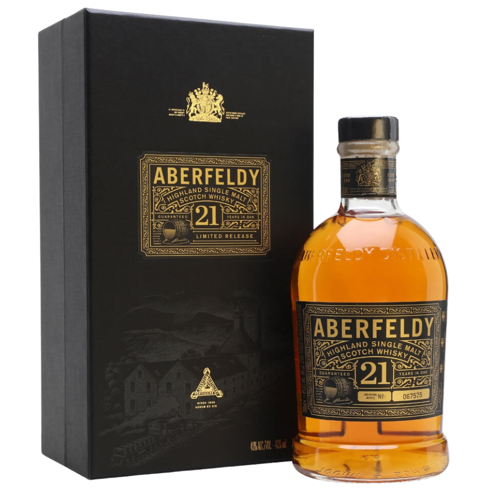 Aberfeldy 21 Year Old Single Malt Scotch Whisky