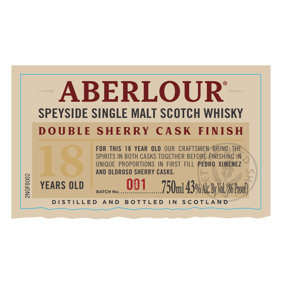 Aberlour 18 Year Old Double Sherry Cask Finish