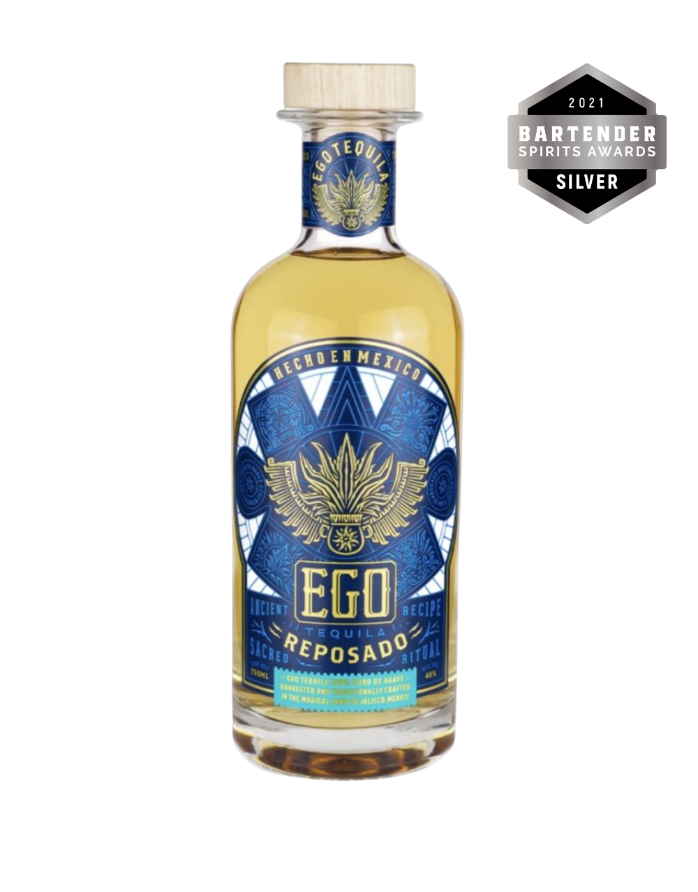 EGO TEQUILA REPOSADO 750 ML
