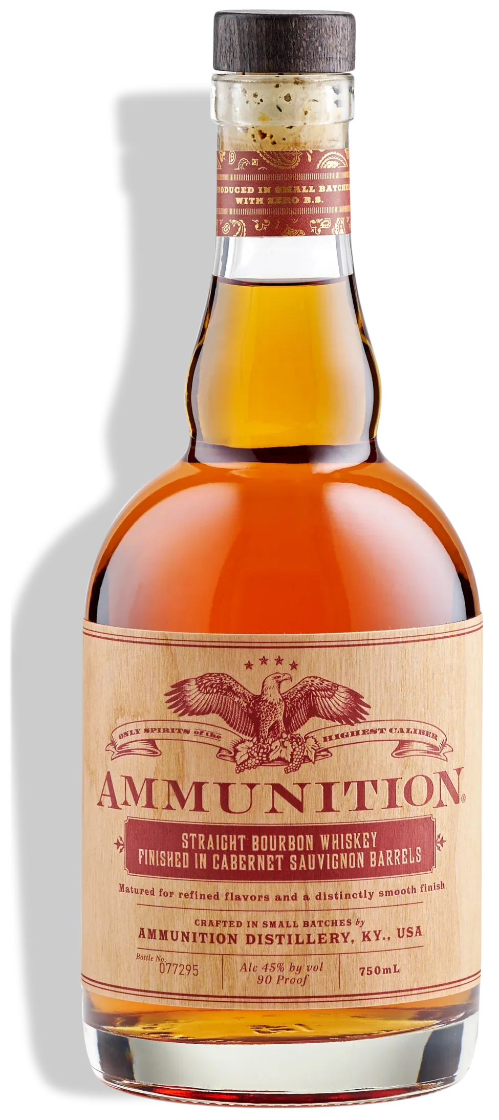 Ammunition Kentucky Straight Bourbon Whiskey Finished In Cabernet Sauvignon Barrels (750Ml)