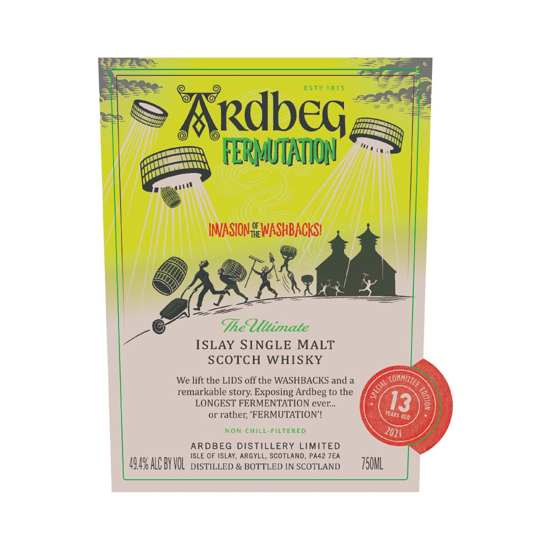 Ardbeg Fermutation Invasion Of The Washbacks!