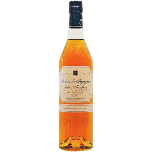 Baron de Sigognac Vintage Single Estate 2003 Bas Armagnac (700mL)