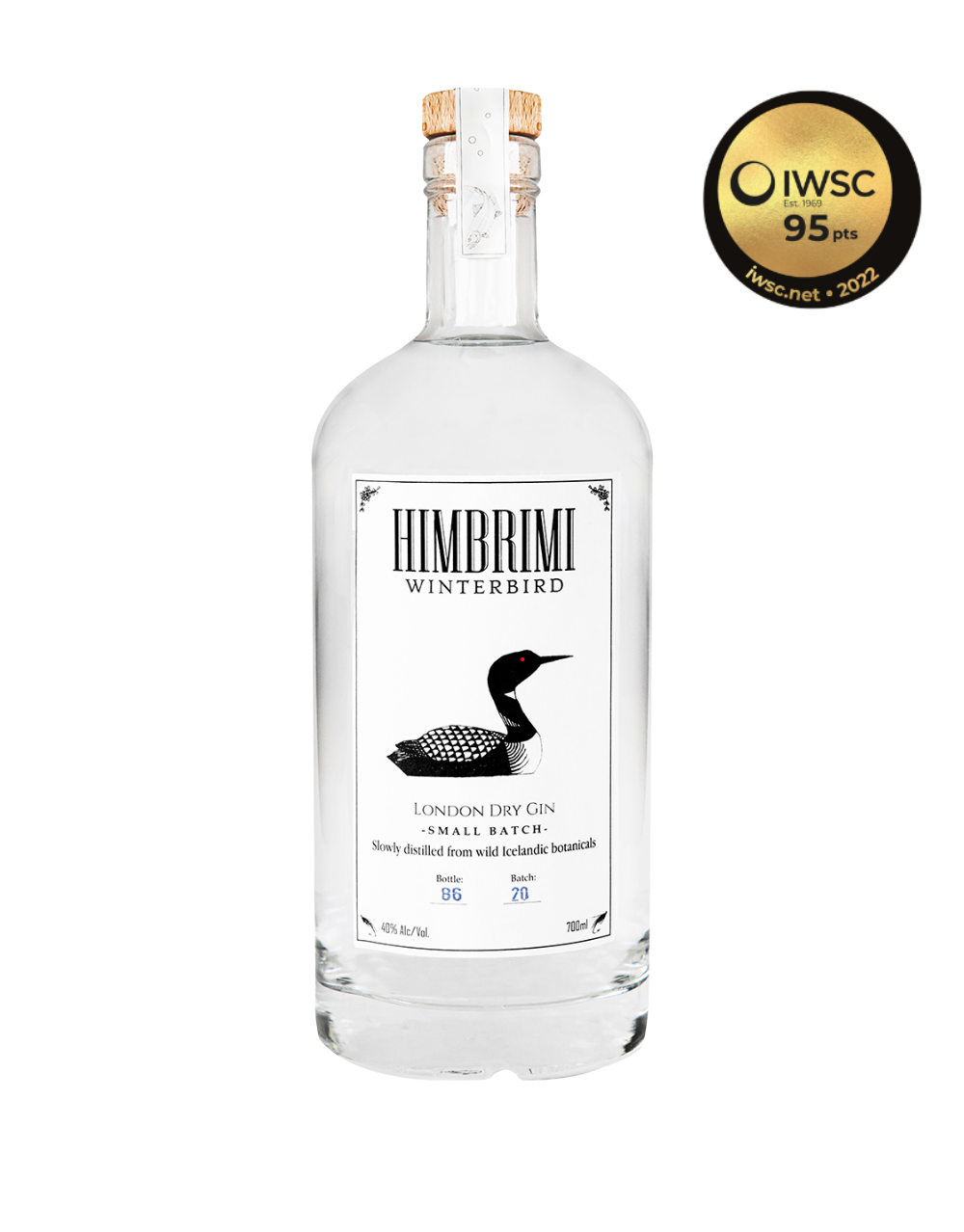 HIMBRIMI WINTERBIRD LONDON DRY GIN 700 ML