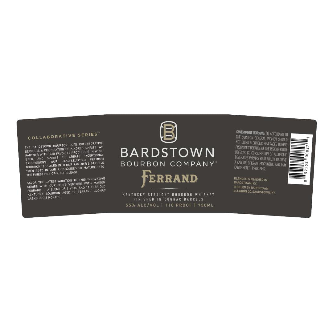 Bardstown Bourbon Company Ferrand Finished In Cognac Barrels