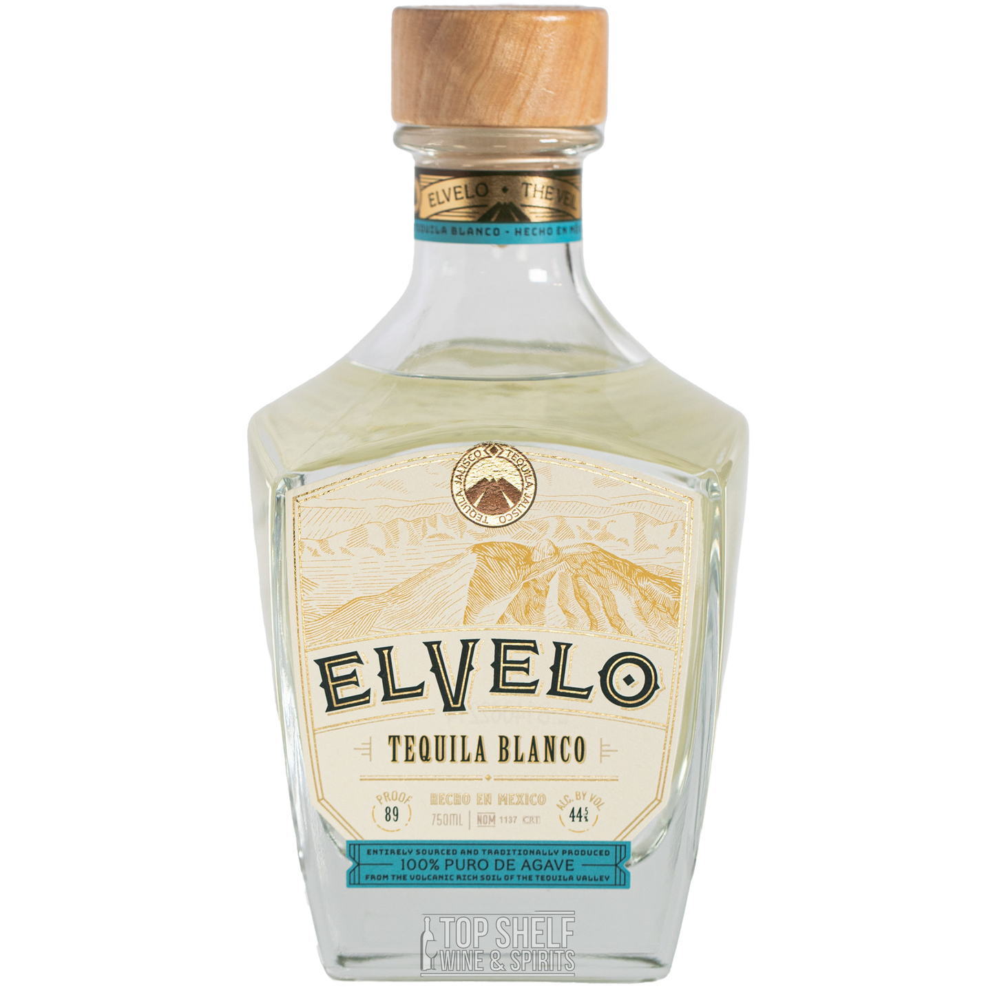 Elvelo Blanco Tequila 1L