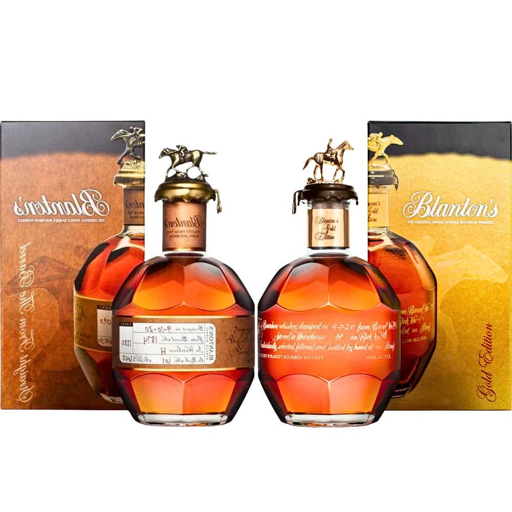 Blanton's Gold & Blanton Straight From The Barrel Bundle