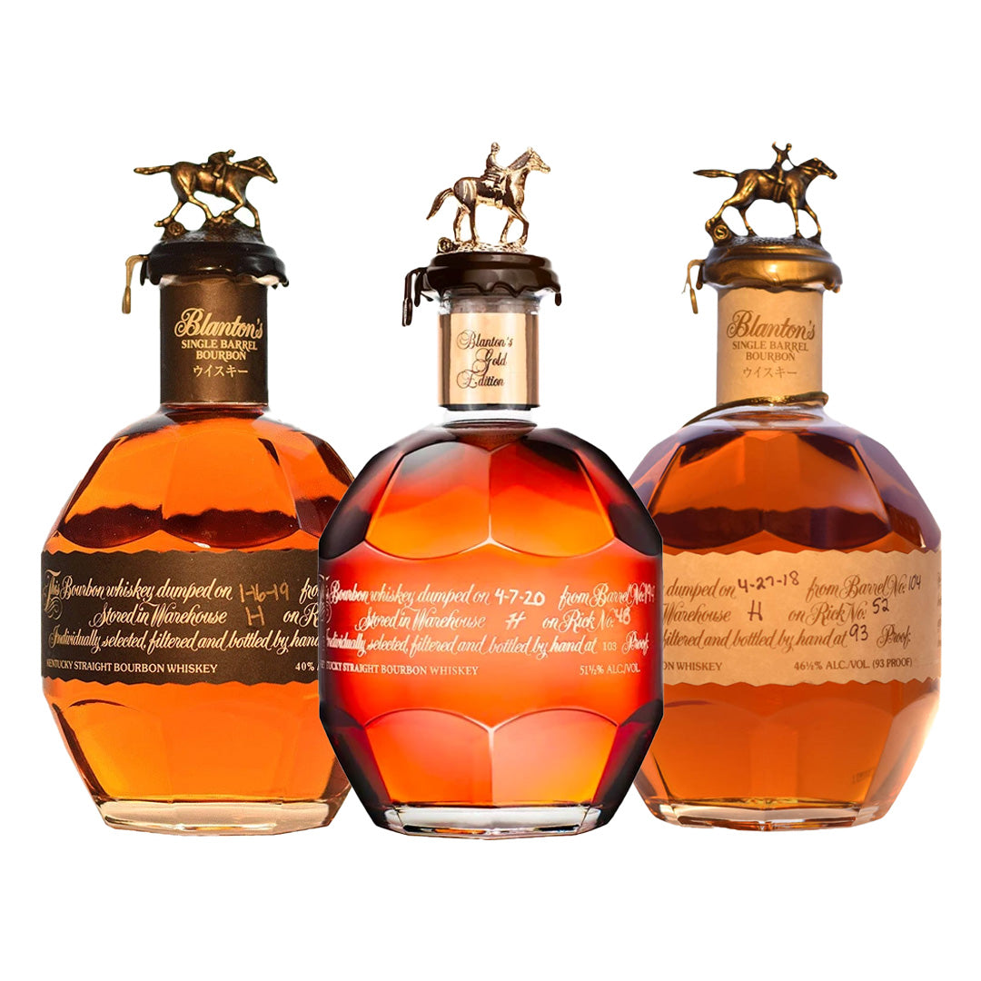 Blanton's Gold + Blanton's Black + Blanton's Red Takara Special