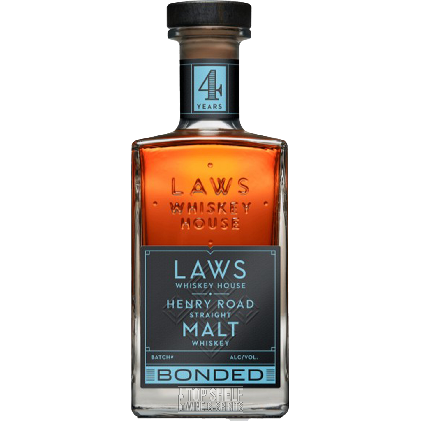 Laws Whiskey Henry Road Straight Malt Bonded