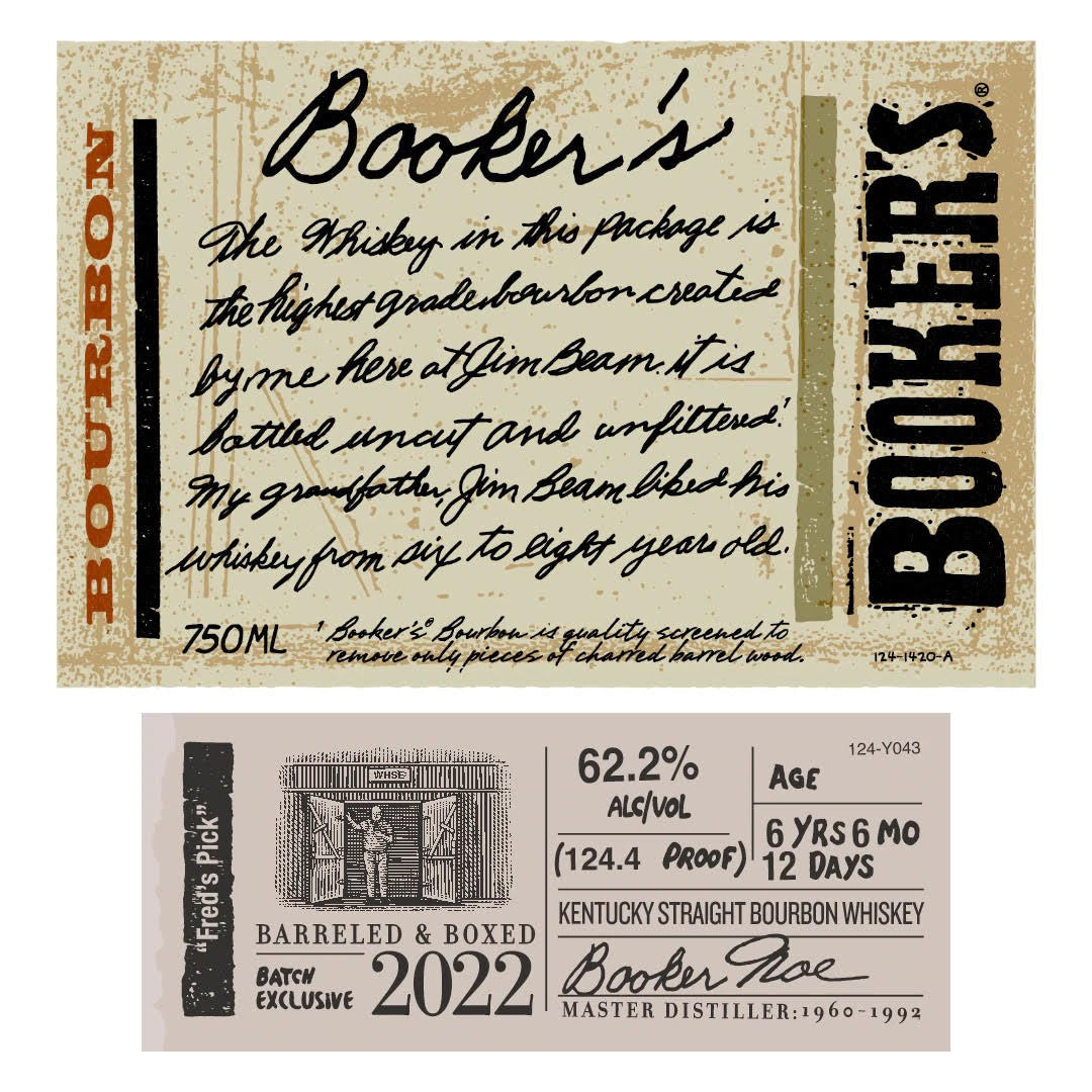 Booker’s “Fred’s Pick†Barreled & Boxed 2022
