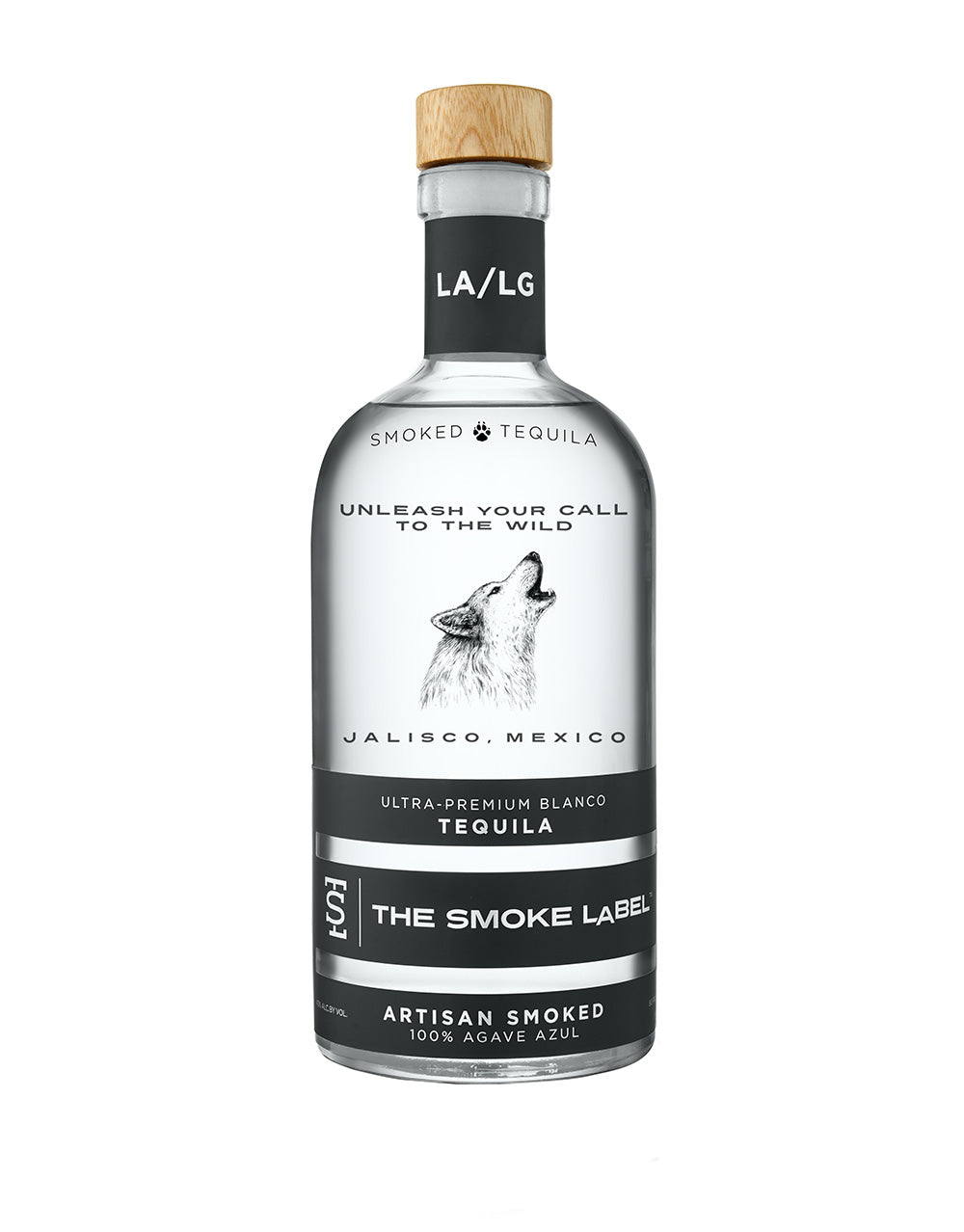 THE SMOKE LABEL SMOKED TEQUILA BLANCO 750 ML