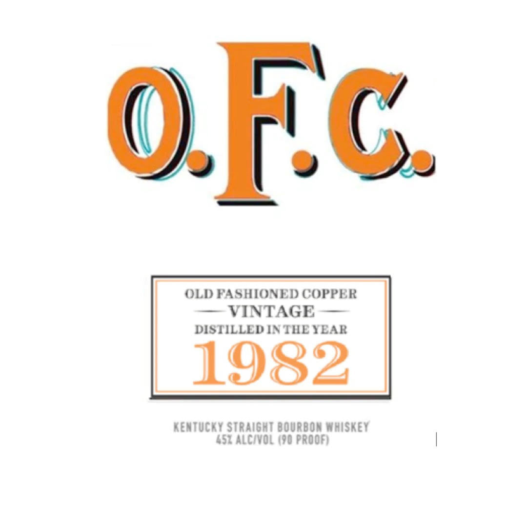 Buffalo Trace O.F.C. 1982 Vintage Bourbon
