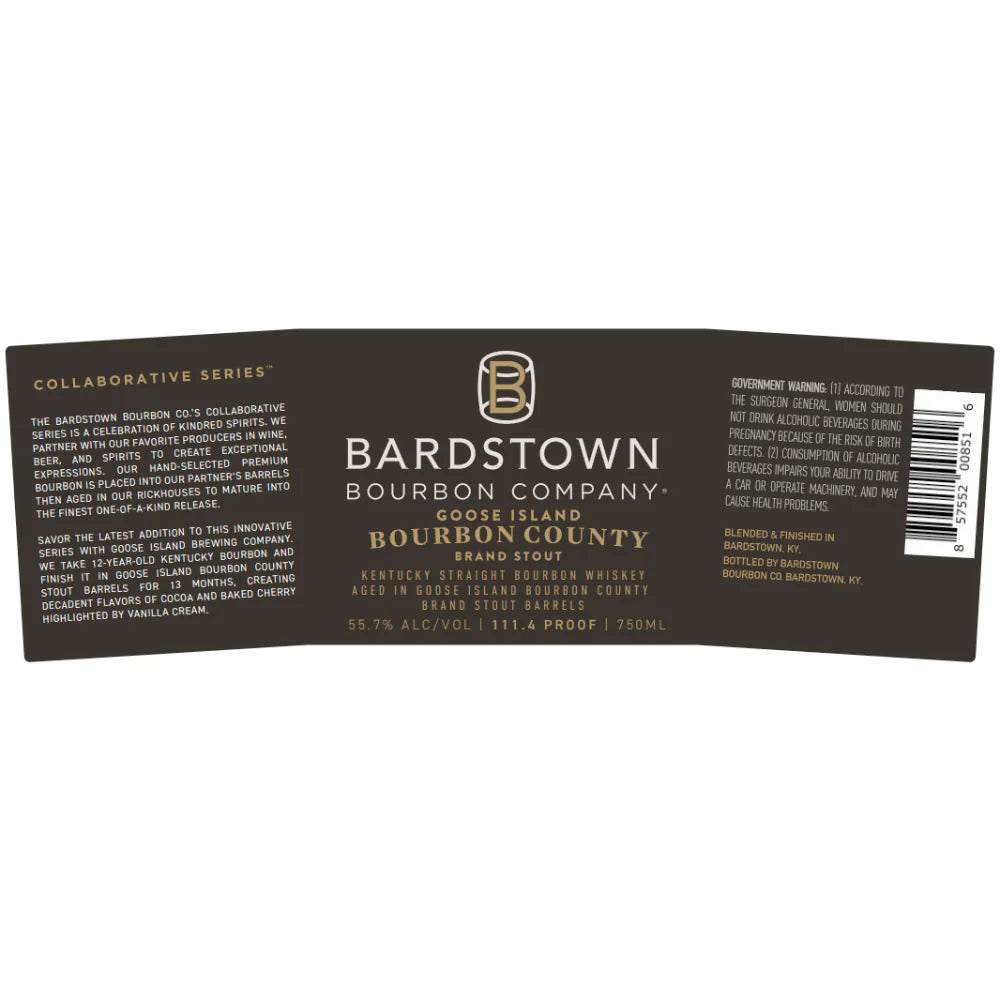 Bardstown Bourbon Company Collaborative Series Goose Island Stout Bourbon