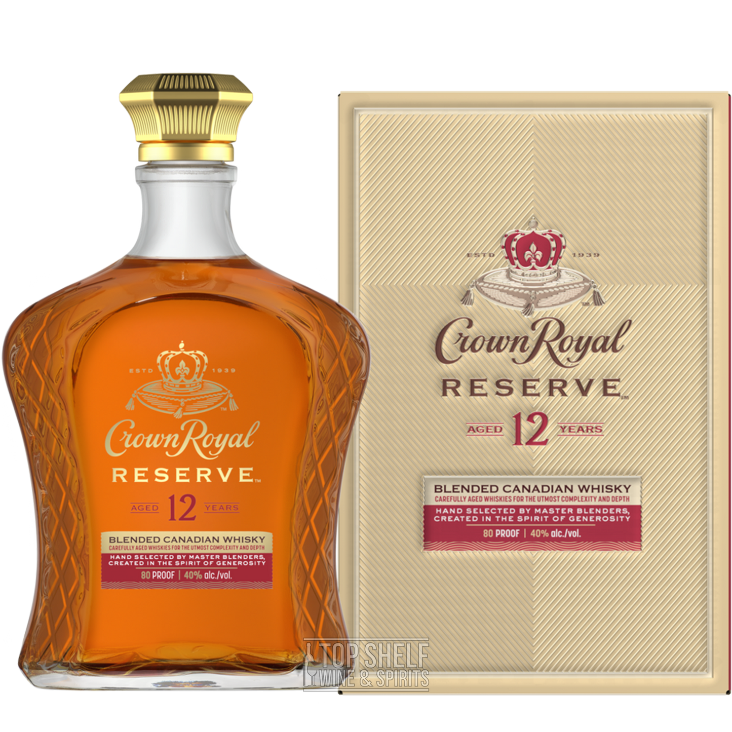 Crown Royal 12 Year Reserve Canadian Whisky