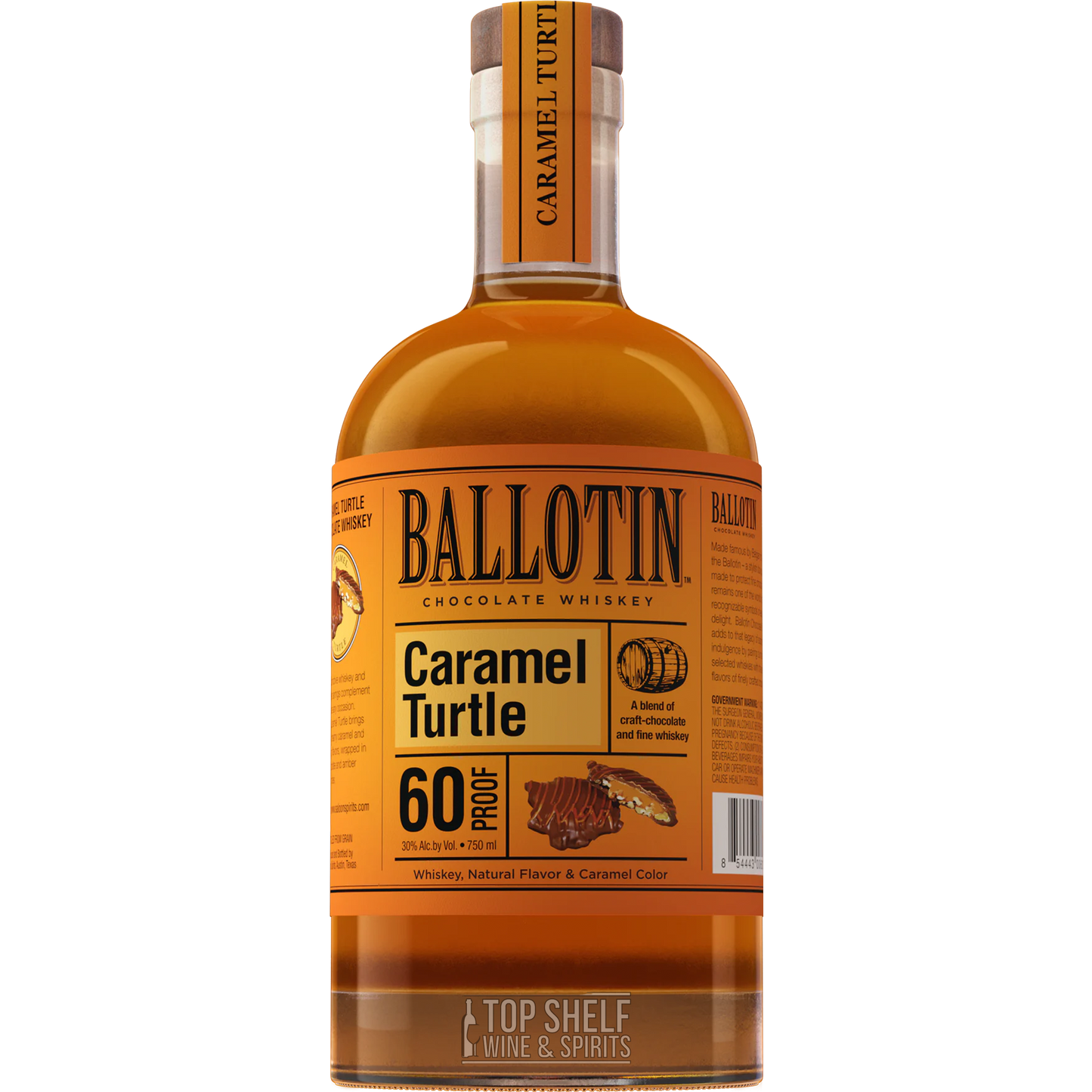 Ballotin Caramel Turtle Whiskey
