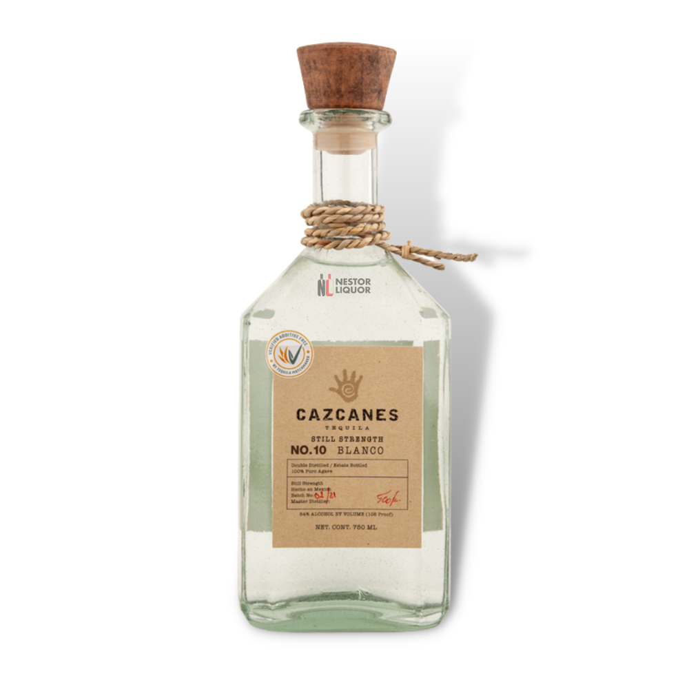 Cazcanes Tequila No.10 Still Strength Blanco