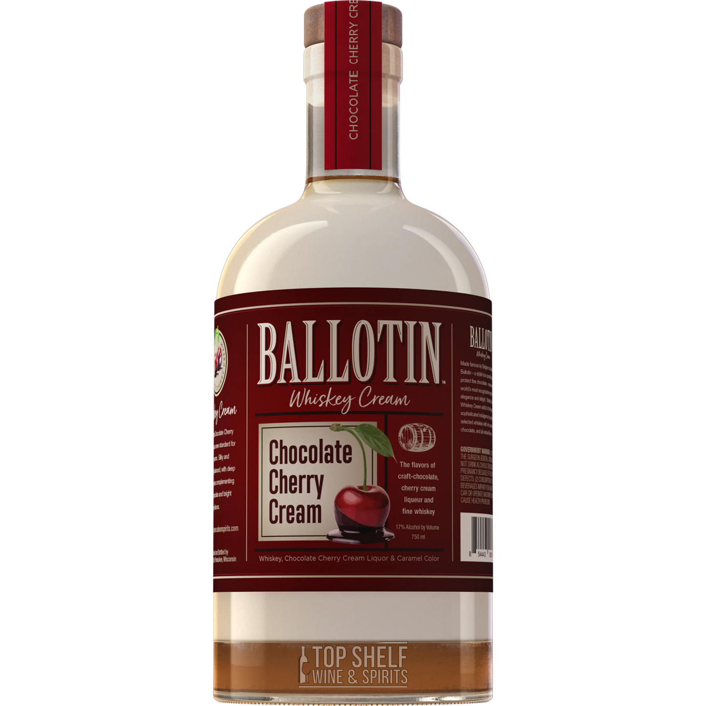 Ballotin Chocolate Cherry Cream Flavored Whiskey