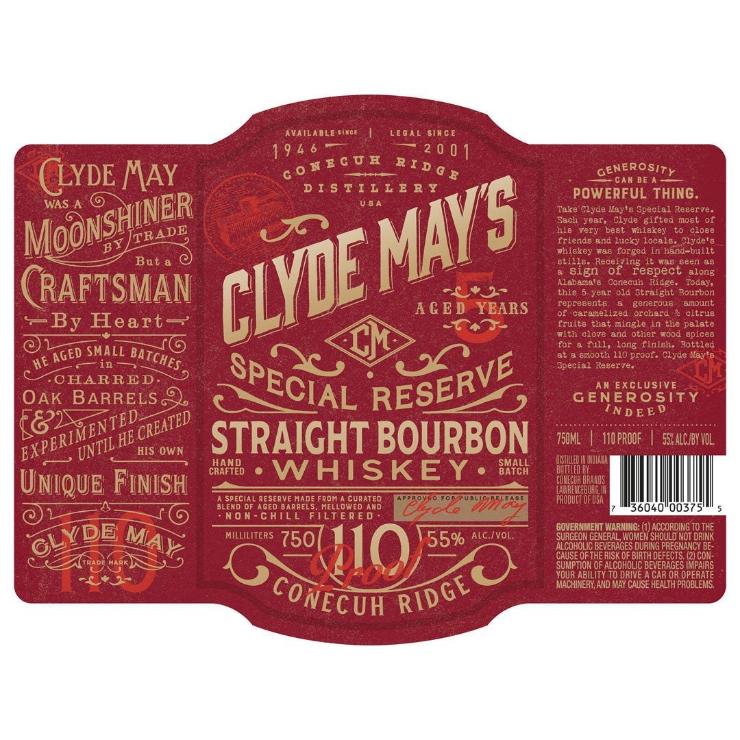 Clyde May's Special Reserve 5 Year