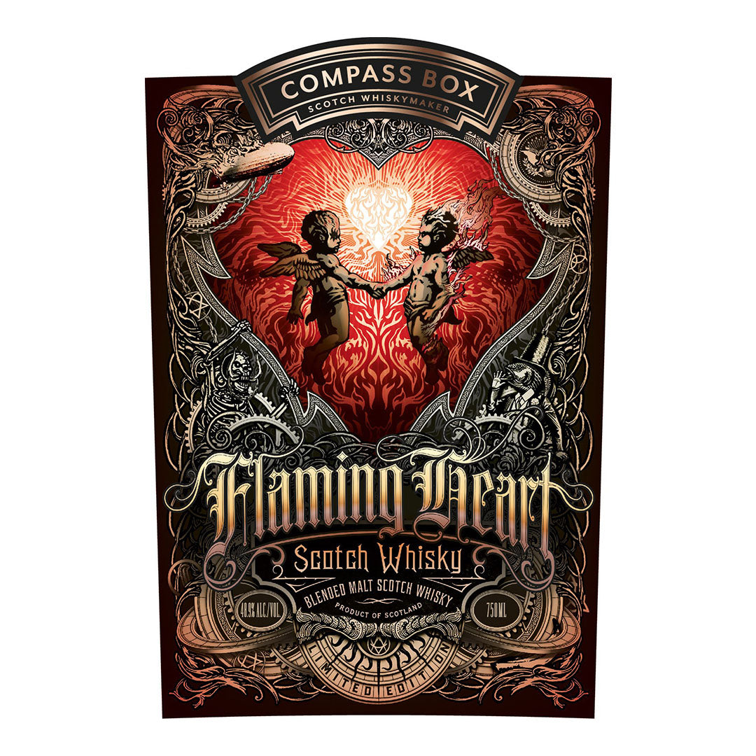 Compass Box Flaming Heart