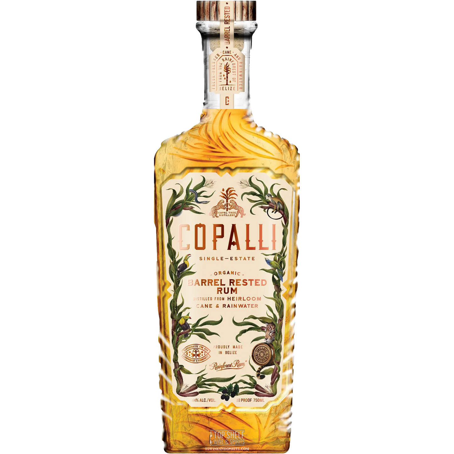 Copalli Barrel Rested Belizean Rum