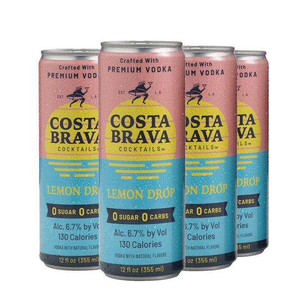 Costa Brava Lemon Drop Cocktails 4-pack