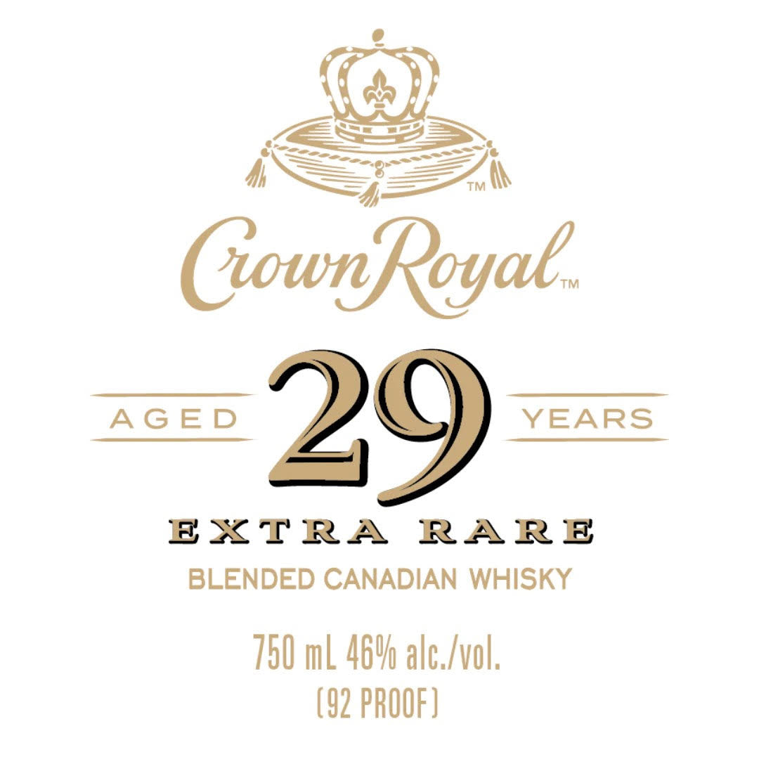 Crown Royal 29 Year Old Extra Rare