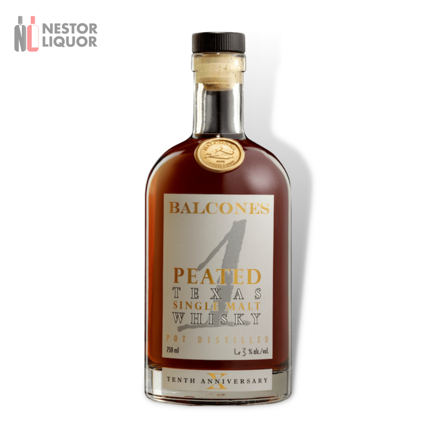 Balcones Peated Single Malt Whiskey