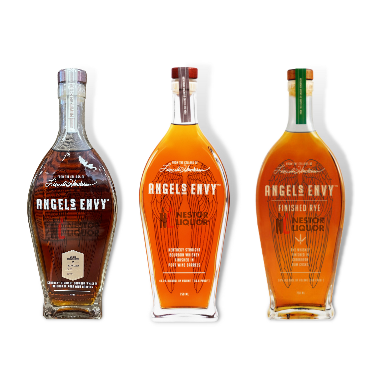 Angel's Envy Private Barrel 'San Diego Bourbon Sharing X Nestor Liquor' Bundle #2