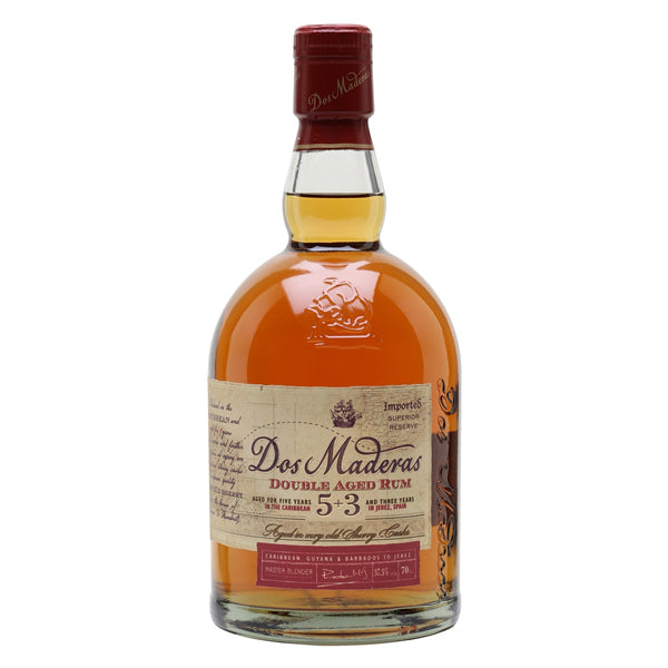 Dos Maderas Double Aged Rum 5+3 Years 750ml