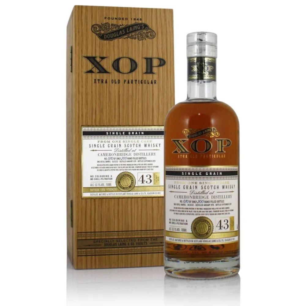 Douglas Laing's XOP Cameronbridge 43 Year Old Single Malt 700ml
