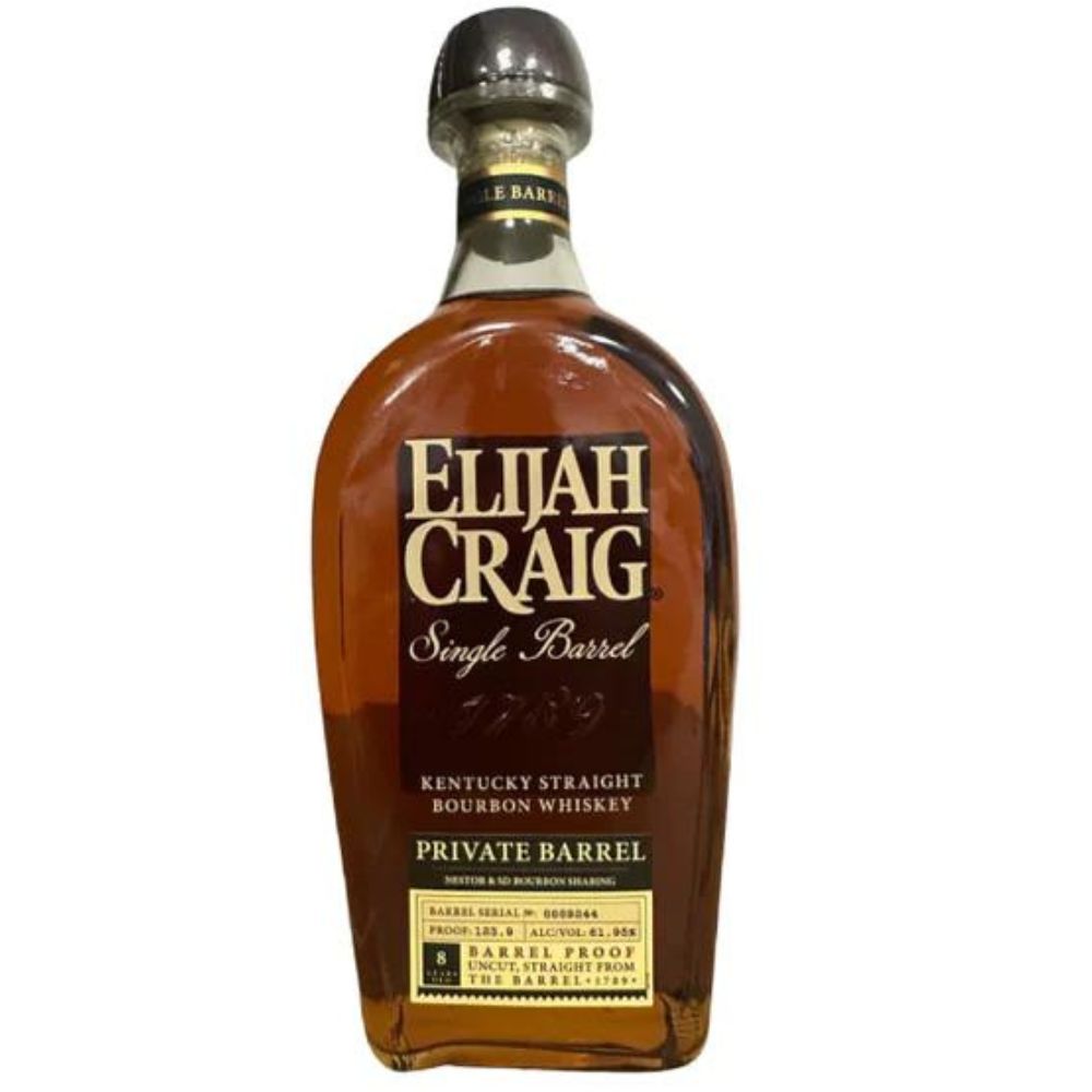 Elijah Craig Private Select Barrel Proof 'The Elijah Craig Run' 123.9 PF Bundle