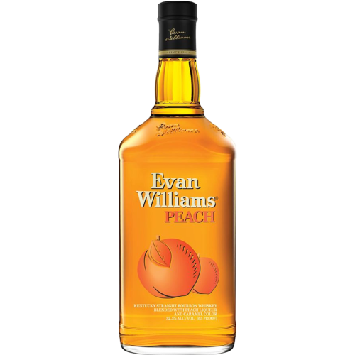 Evan Williams Peach Bourbon Liqueur (1L)