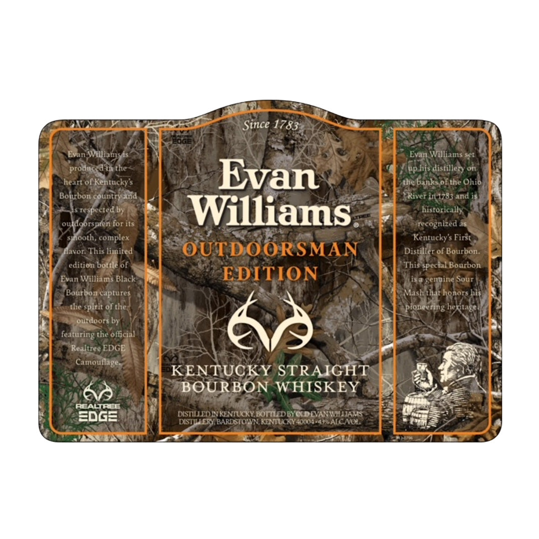 Evan Williams Outdoorsman edition 750ml