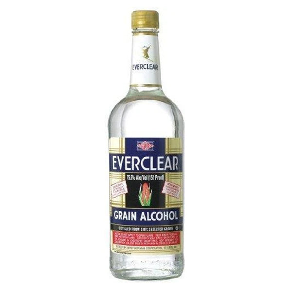 Everclear Grain Alcohol 120 Proof 1L